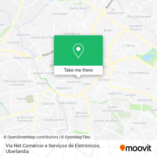 Via Net Comércio e Serviços de Eletrônicos map