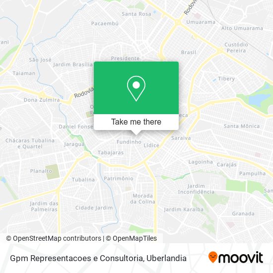 Gpm Representacoes e Consultoria map