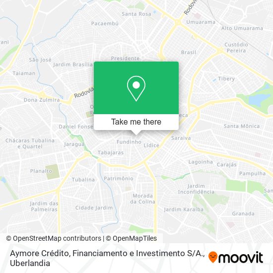 Aymore Crédito, Financiamento e Investimento S / A. map