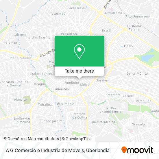 A G Comercio e Industria de Moveis map