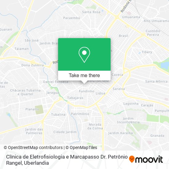 Mapa Clínica de Eletrofisiologia e Marcapasso Dr. Petrônio Rangel