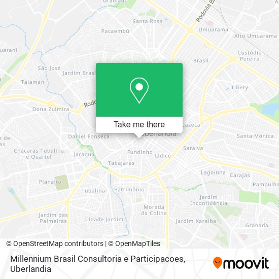 Millennium Brasil Consultoria e Participacoes map