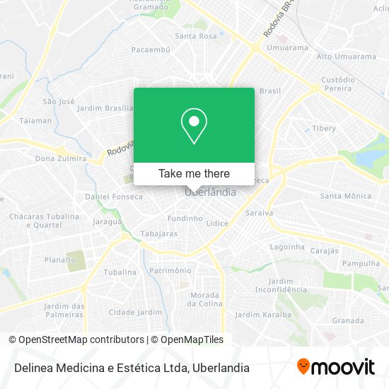 Delinea Medicina e Estética Ltda map