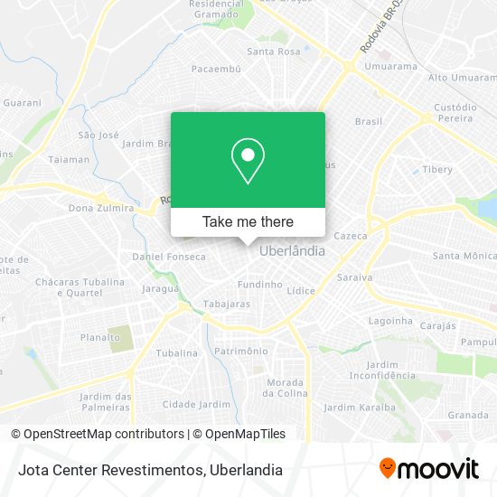 Jota Center Revestimentos map