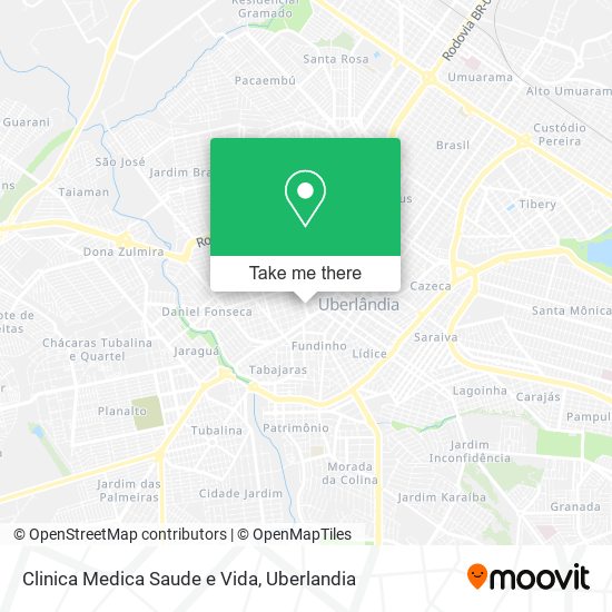 Clinica Medica Saude e Vida map