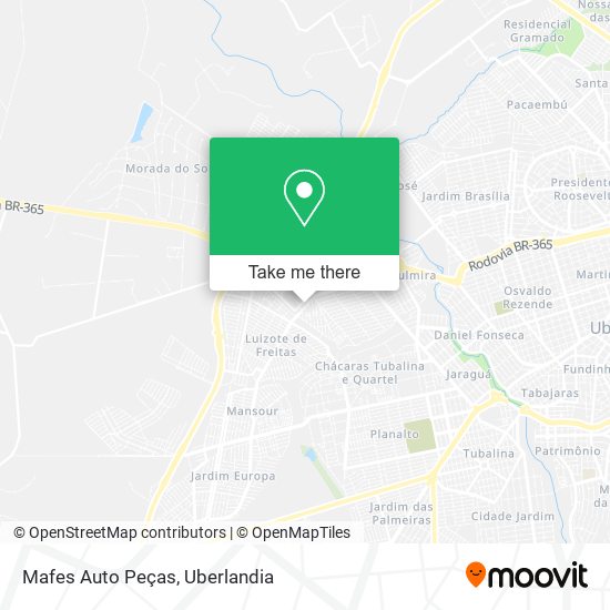 Mafes Auto Peças map