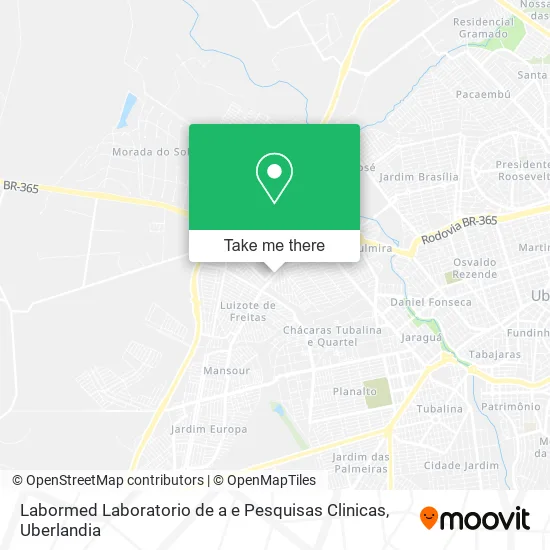 Labormed Laboratorio de a e Pesquisas Clinicas map