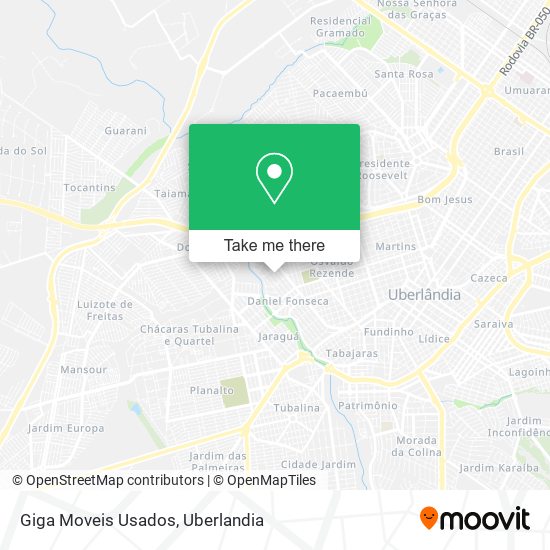 Mapa Giga Moveis Usados