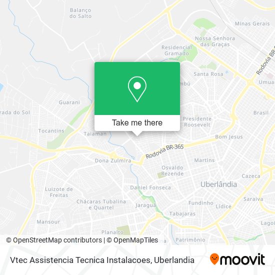 Vtec Assistencia Tecnica Instalacoes map