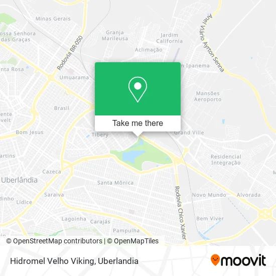 Hidromel Velho Viking map
