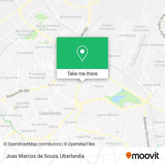 Joao Marcos de Souza map