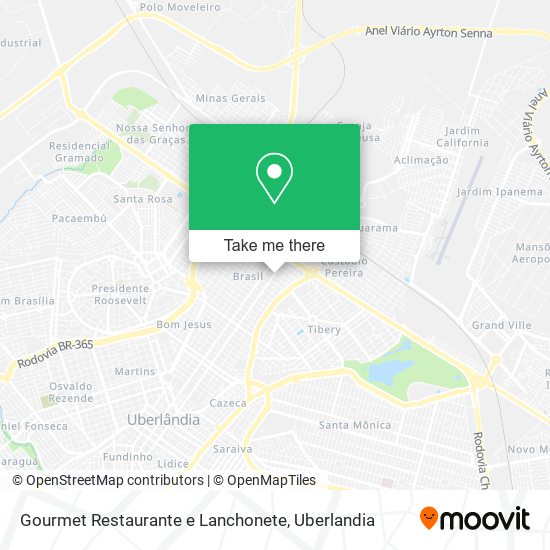 Mapa Gourmet Restaurante e Lanchonete