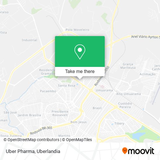 Mapa Uber Pharma