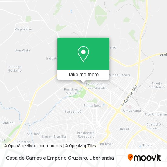 Casa de Carnes e Emporio Cruzeiro map