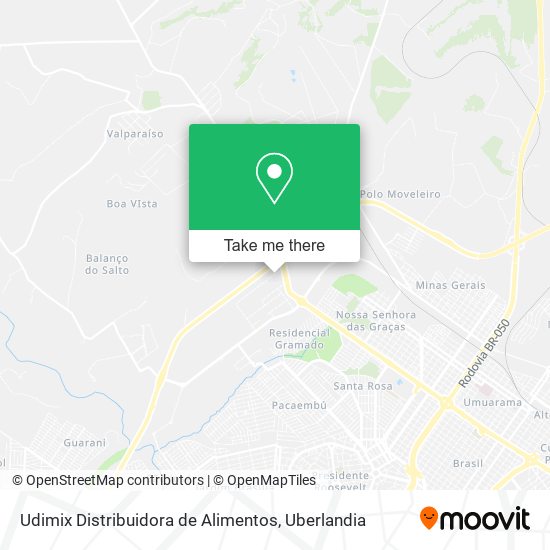 Udimix Distribuidora de Alimentos map