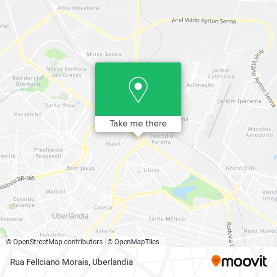 Rua Felíciano Morais map