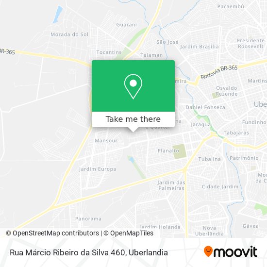 Rua Márcio Ribeiro da Silva 460 map