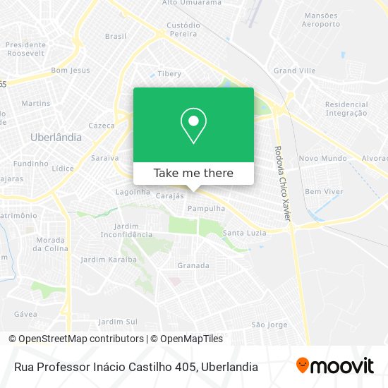 Rua Professor Inácio Castilho 405 map