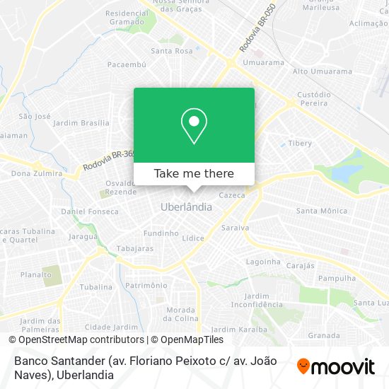 Banco Santander (av. Floriano Peixoto c/ av. João Naves) map