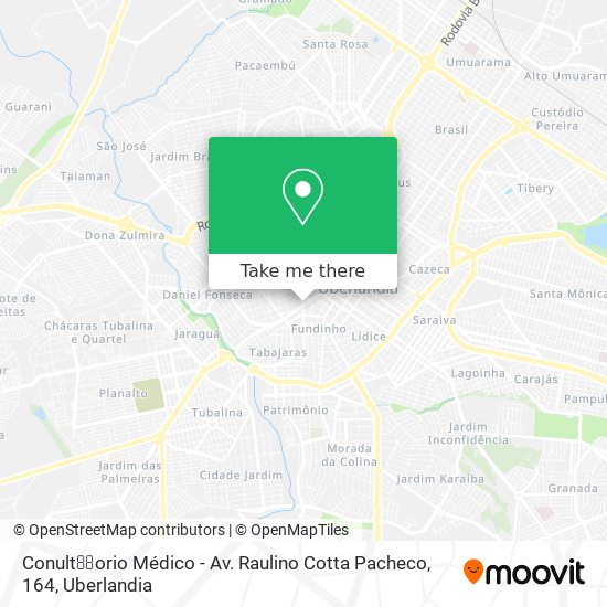 Conultorio Médico - Av. Raulino Cotta Pacheco, 164 map