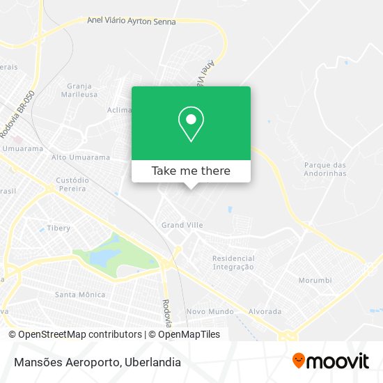 Mansões Aeroporto map