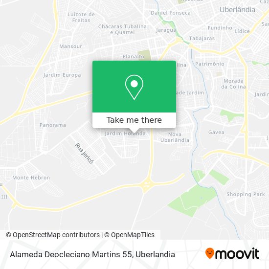 Mapa Alameda Deocleciano Martins 55