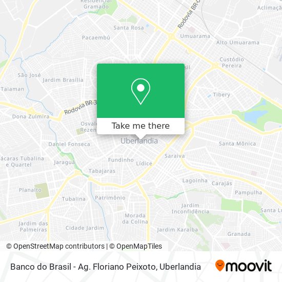 Banco do Brasil - Ag. Floriano Peixoto map