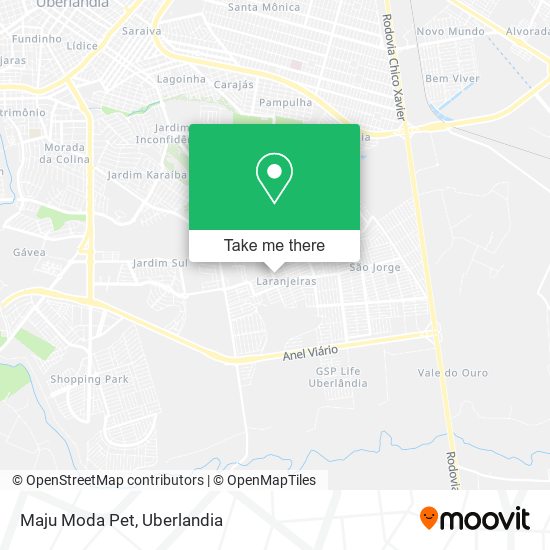 Maju Moda Pet map