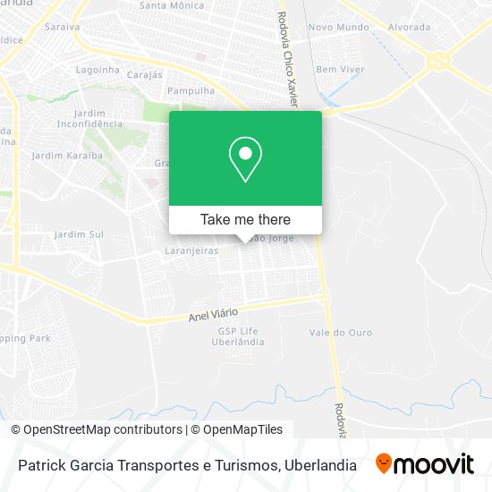 Patrick Garcia Transportes e Turismos map