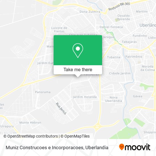 Mapa Muniz Construcoes e Incorporacoes