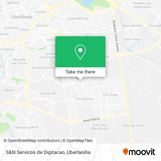 S&N Servicos de Digitacao map