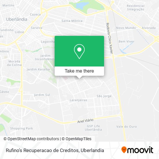 Rufino's Recuperacao de Creditos map