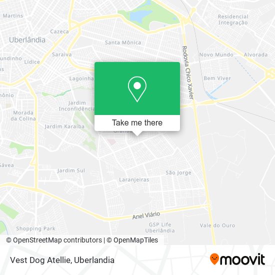 Vest Dog Atellie map