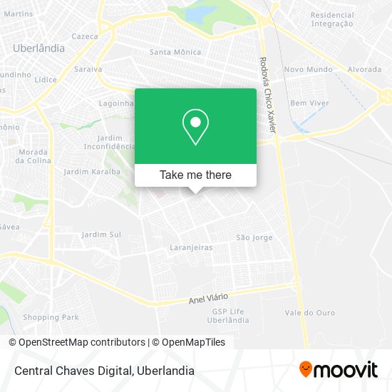 Central Chaves Digital map