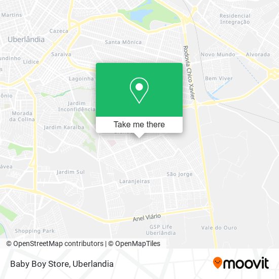 Baby Boy Store map