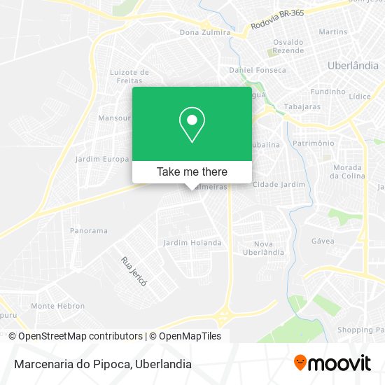 Marcenaria do Pipoca map
