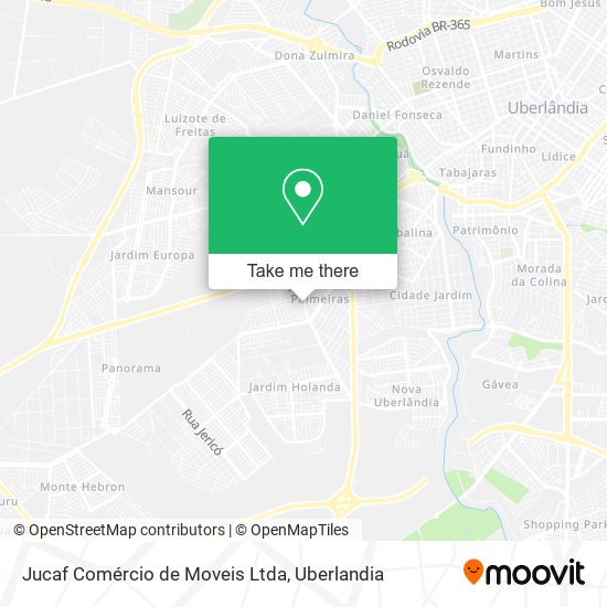 Jucaf Comércio de Moveis Ltda map