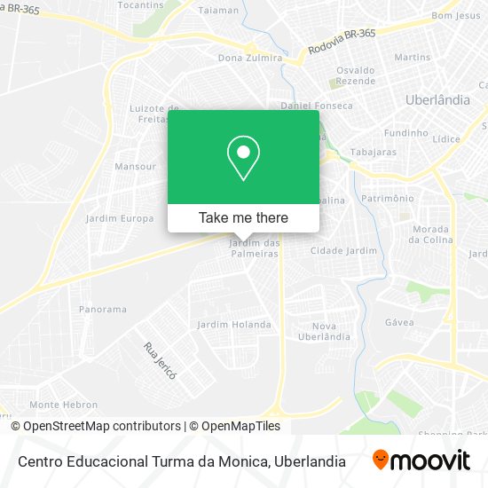 Centro Educacional Turma da Monica map