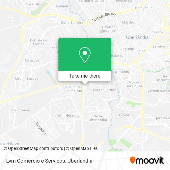 Lvm Comercio e Servicos map