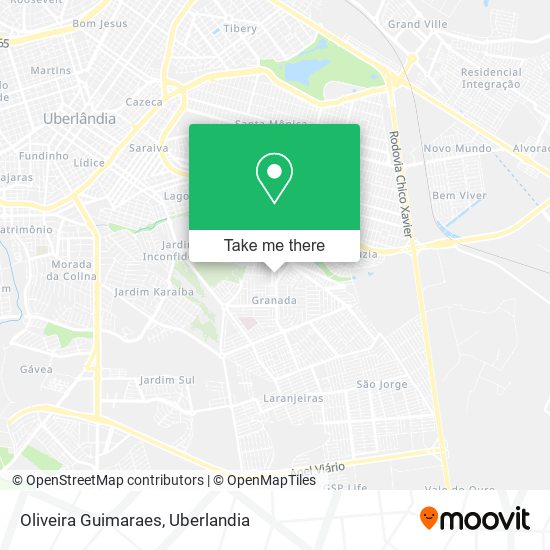 Oliveira Guimaraes map