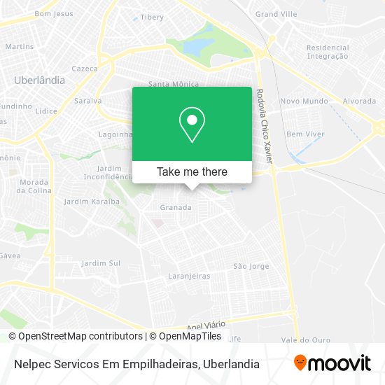 Nelpec Servicos Em Empilhadeiras map