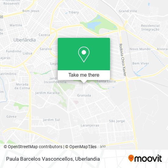 Paula Barcelos Vasconcellos map