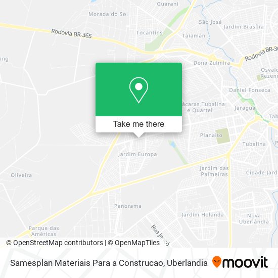 Samesplan Materiais Para a Construcao map