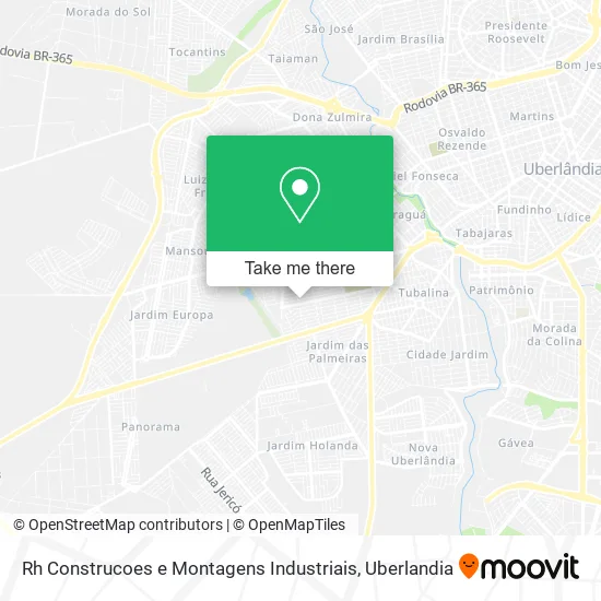 Rh Construcoes e Montagens Industriais map