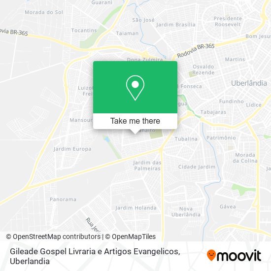 Gileade Gospel Livraria e Artigos Evangelicos map