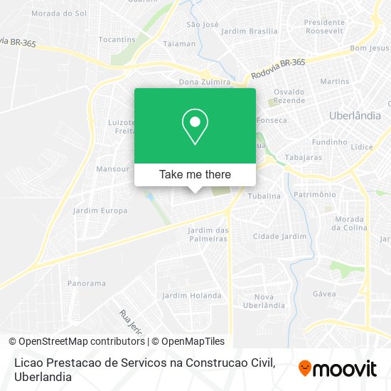 Licao Prestacao de Servicos na Construcao Civil map