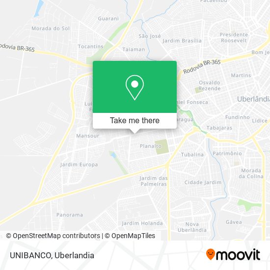 UNIBANCO map