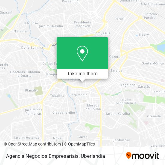 Mapa Agencia Negocios Empresariais