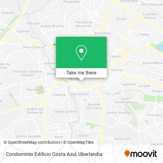 Mapa Condominio Edificio Costa Azul