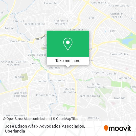 José Edson Alfaix Advogados Associados map